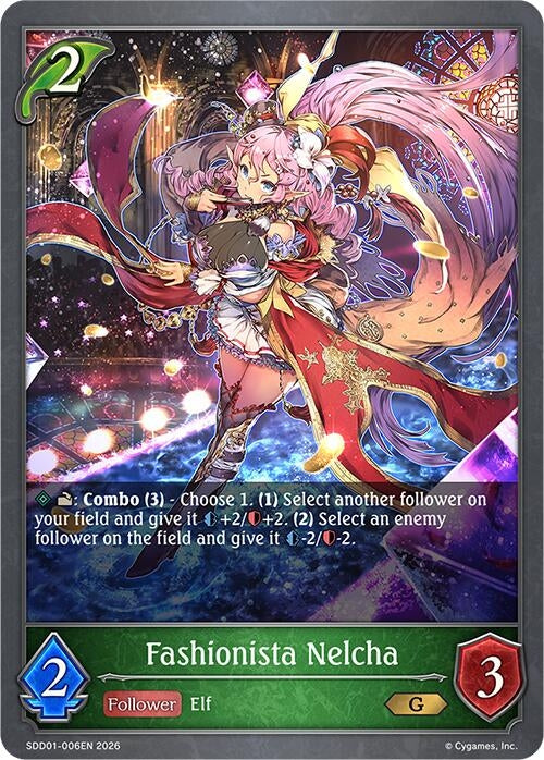 Image for Fashionista Nelcha (SDD01-006EN) - Shadowverse: Evolve