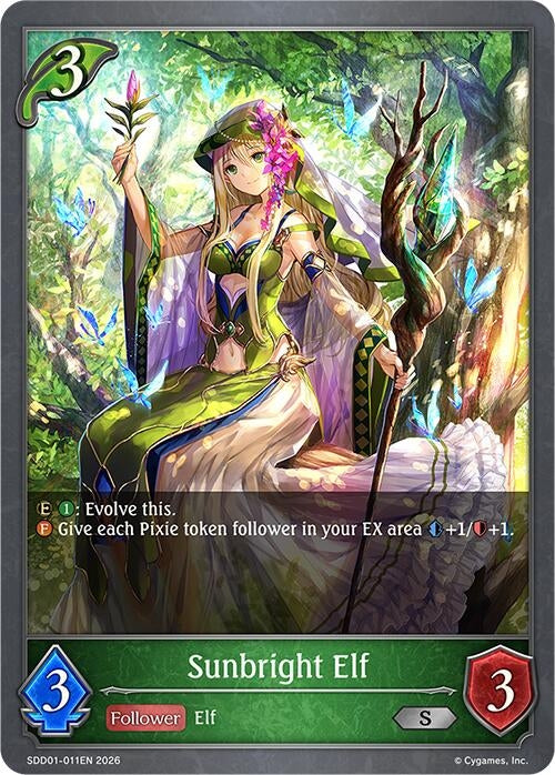 Image for Sunbright Elf (SDD01-011EN) - Shadowverse: Evolve