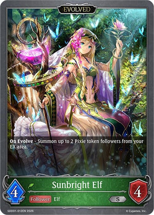 Sunbright Elf (Evolved) (SDD01-012EN)