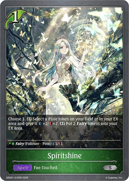 Image for Spiritshine (SDD01-015EN) - Shadowverse: Evolve