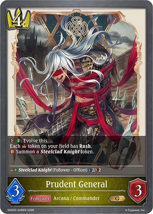 Image for Prudent General (SDD02-008EN) - Shadowverse: Evolve