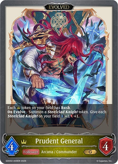 Image for Prudent General (Evolved) (SDD02-009EN) - Shadowverse: Evolve
