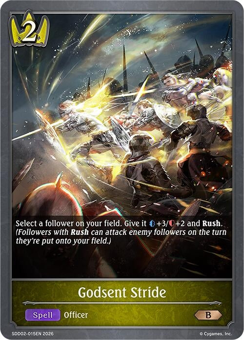 Image for Godsent Stride (SDD02-015EN) - Shadowverse: Evolve