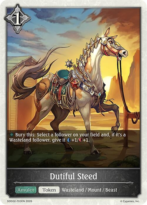 Image for Dutiful Steed (SDD02-T03EN) - Shadowverse: Evolve