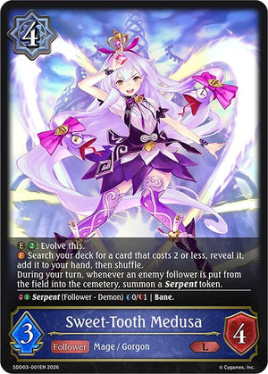 Sweet-Tooth Medusa (SDD03-001EN)