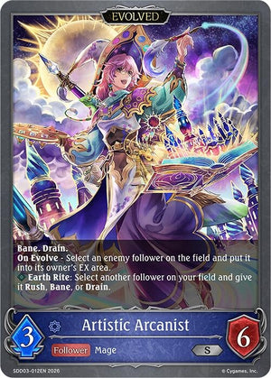 Artistic Arcanist (Evolved) (SDD03-012EN)