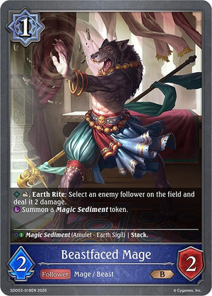 Beastfaced Mage (SDD03-018EN)