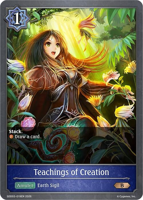 Image for Teachings of Creation (SDD03-019EN) - Shadowverse: Evolve