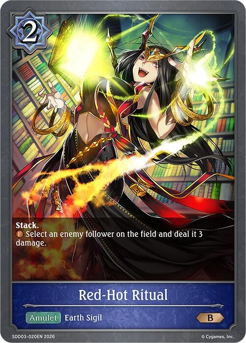 Image for Red-Hot Ritual (SDD03-020EN) - Shadowverse: Evolve
