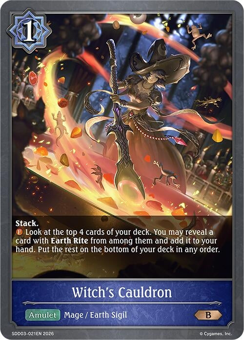 Image for Witch's Cauldron (SDD03-021EN) - Shadowverse: Evolve