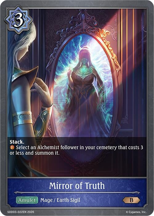 Image for Mirror of Truth (SDD03-022EN) - Shadowverse: Evolve