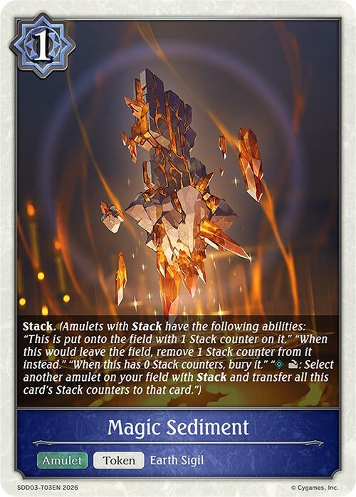 Image for Magic Sediment (SDD03-T03EN) - Shadowverse: Evolve