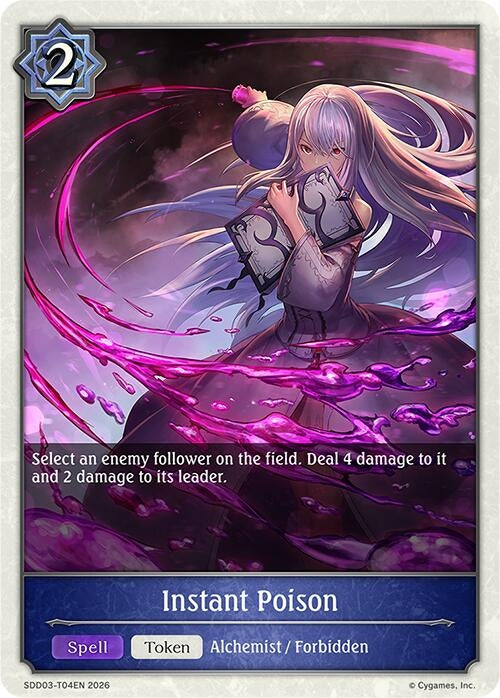 Image for Instant Poison (SDD03-T04EN) - Shadowverse: Evolve