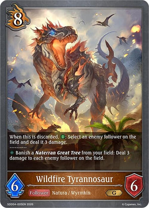 Wildfire Tyrannosaur (SDD04-005EN)