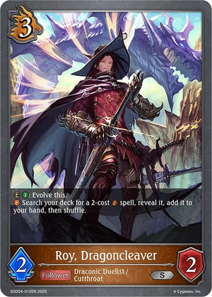 Roy, Dragoncleaver (SDD04-012EN)