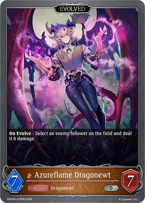 Azureflame Dragonewt (Evolved) (SDD04-015EN)