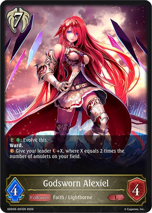 Image for Godsworn Alexiel (SDD06-001EN) - Shadowverse: Evolve
