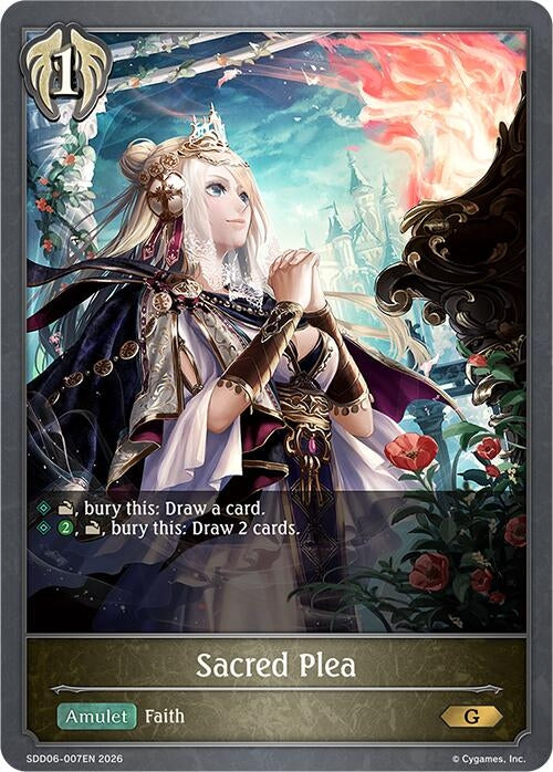 Image for Sacred Plea (SDD06-007EN) - Shadowverse: Evolve