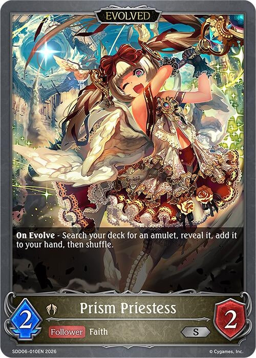 Image for Prism Priestess (Evolved) (SDD06-010EN) - Shadowverse: Evolve