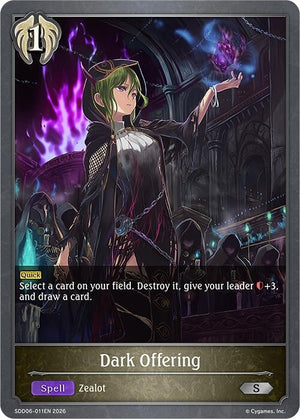 Dark Offering (SDD06-011EN)