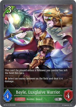Bayle, Luxglaive Warrior (BP16-011EN)