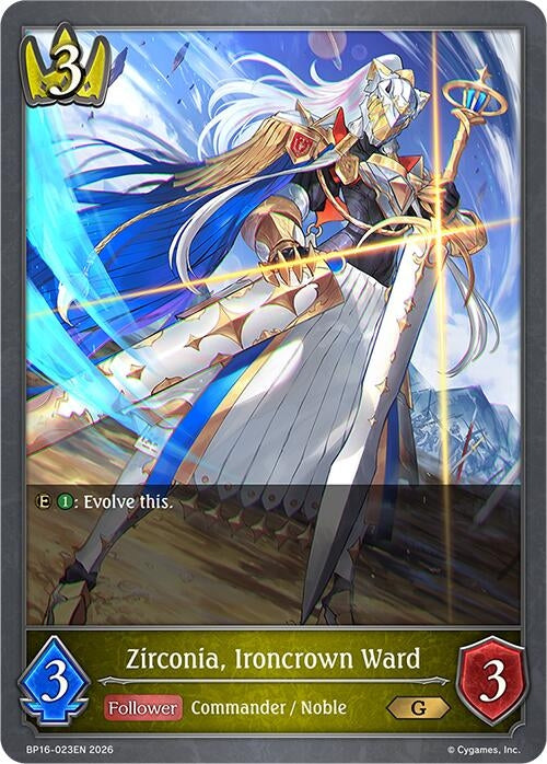 Image for Zirconia, Ironcrown Ward (BP16-023EN) - Shadowverse: Evolve