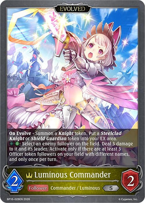 Luminous Commander (Evolved) (BP16-028EN)