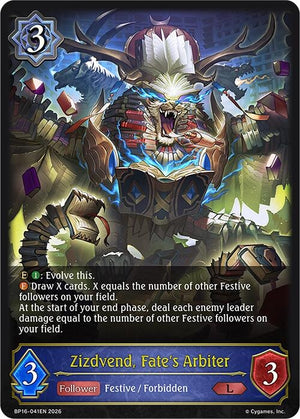 Zizdvend, Fate's Arbiter (BP16-041EN)