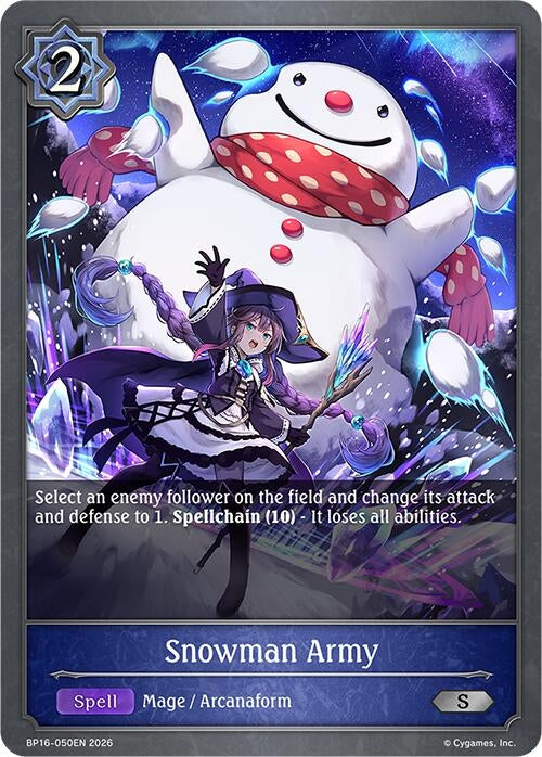 Image for Snowman Army (BP16-050EN) - Shadowverse: Evolve