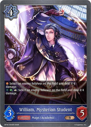 William, Mysterian Student (BP16-054EN)