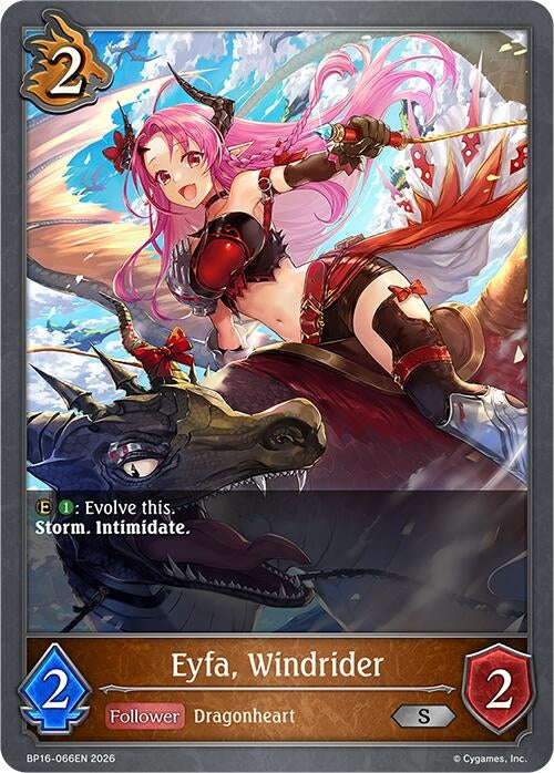 Image for Eyfa, Windrider (BP16-066EN) - Shadowverse: Evolve