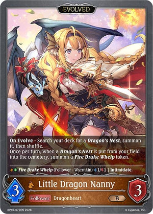 Little Dragon Nanny (Evolved) (BP16-072EN)