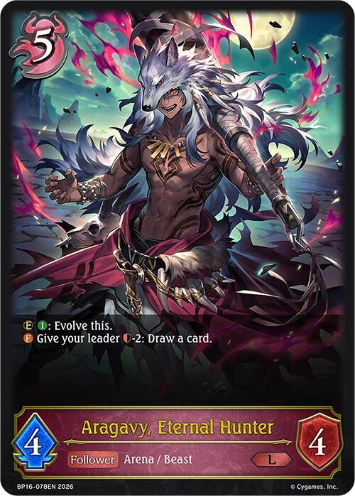 Image for Aragavy, Eternal Hunter (BP16-078EN) - Shadowverse: Evolve