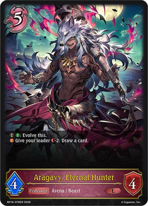 Aragavy, Eternal Hunter (BP16-078EN)