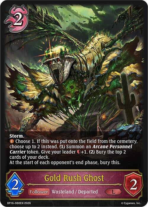 Image for Gold Rush Ghost (BP16-080EN) - Shadowverse: Evolve
