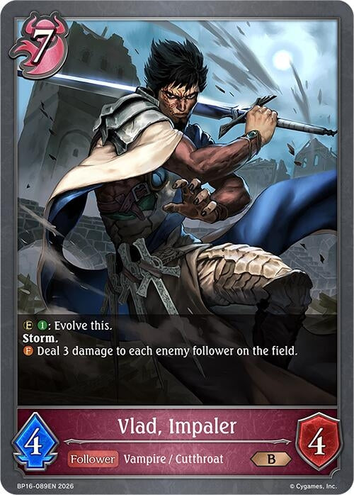 Image for Vlad, Impaler (BP16-089EN) - Shadowverse: Evolve