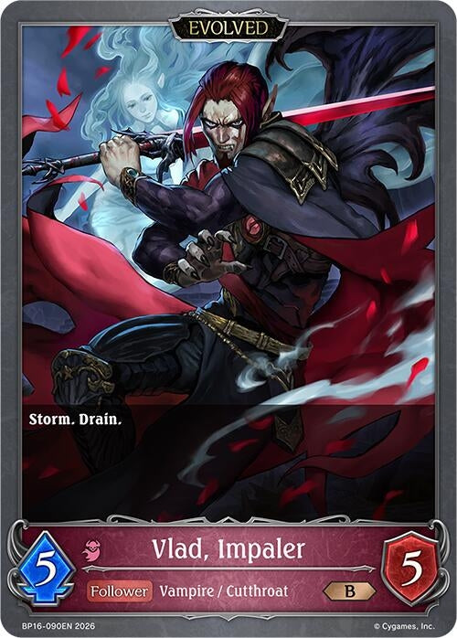 Image for Vlad, Impaler (Evolved) (BP16-090EN) - Shadowverse: Evolve