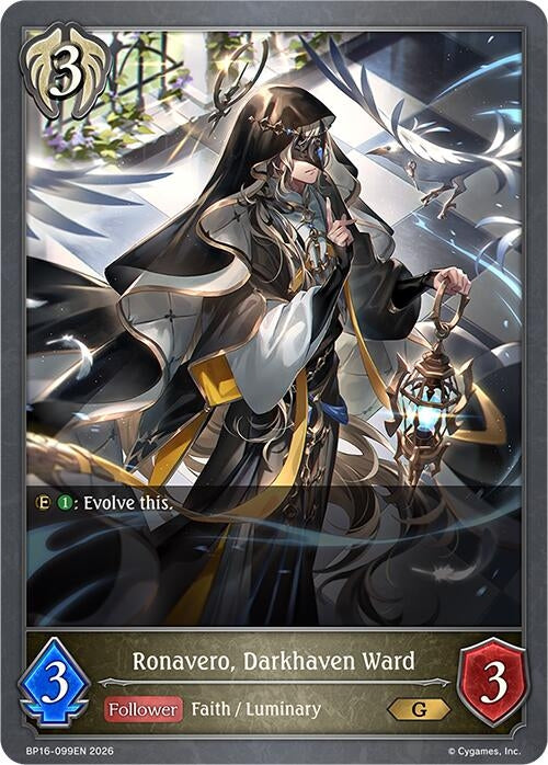 Image for Ronavero, Darkhaven Ward (BP16-099EN) - Shadowverse: Evolve