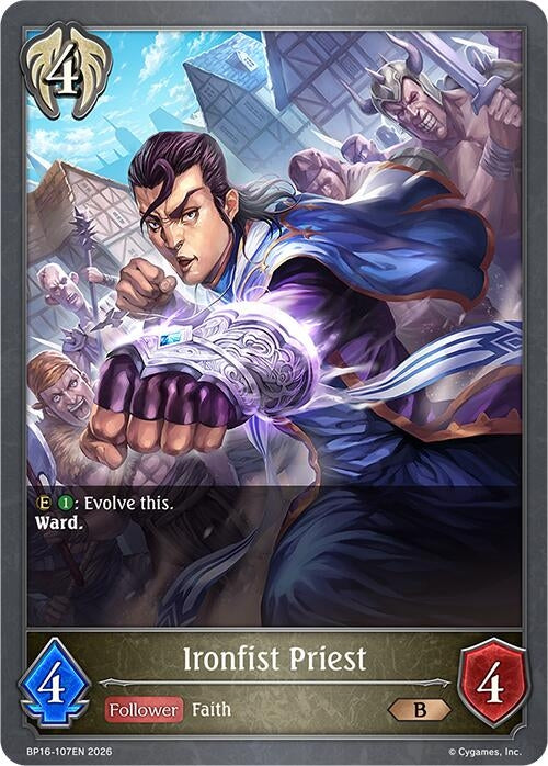 Image for Ironfist Priest (BP16-107EN) - Shadowverse: Evolve