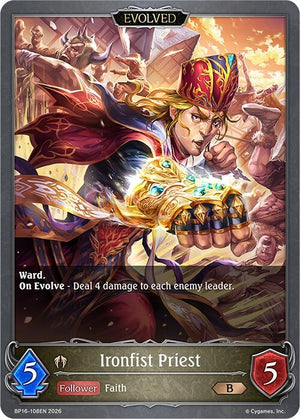 Ironfist Priest (Evolved) (BP16-108EN)