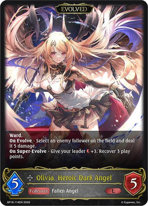 Olivia, Heroic Dark Angel (Evolved) (BP16-114EN)