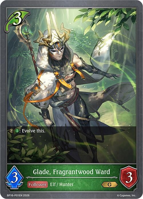 Image for Glade, Fragrantwood Ward - P01 (Foil) (BP16-P01EN) - Shadowverse: Evolve