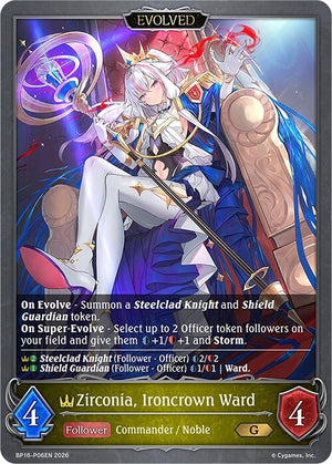Zirconia, Ironcrown Ward (Evolved) - P06 (Foil) (BP16-P06EN)