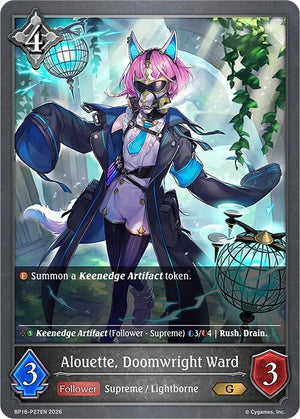 Alouette, Doomwright Ward - P27 (Foil) (BP16-P27EN)