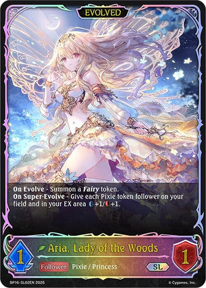 Aria, Lady of the Woods (Evolved) (SL) (BP16-SL02EN)