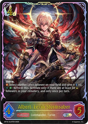 Albert, Levin Stormsaber (SL) (BP16-SL07EN)