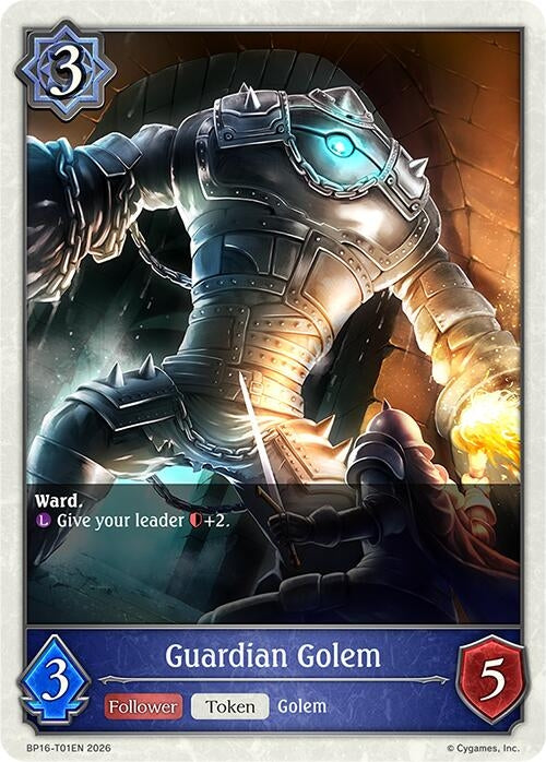 Image for Guardian Golem (BP16-T01EN) - Shadowverse: Evolve