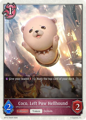Coco, Left Paw Hellhound (BP16-T05EN)