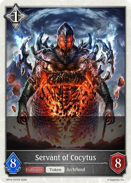 Image for Servant of Cocytus (BP16-T07EN) - Shadowverse: Evolve