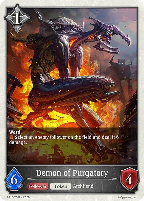 Image for Demon of Purgatory (BP16-T08EN) - Shadowverse: Evolve